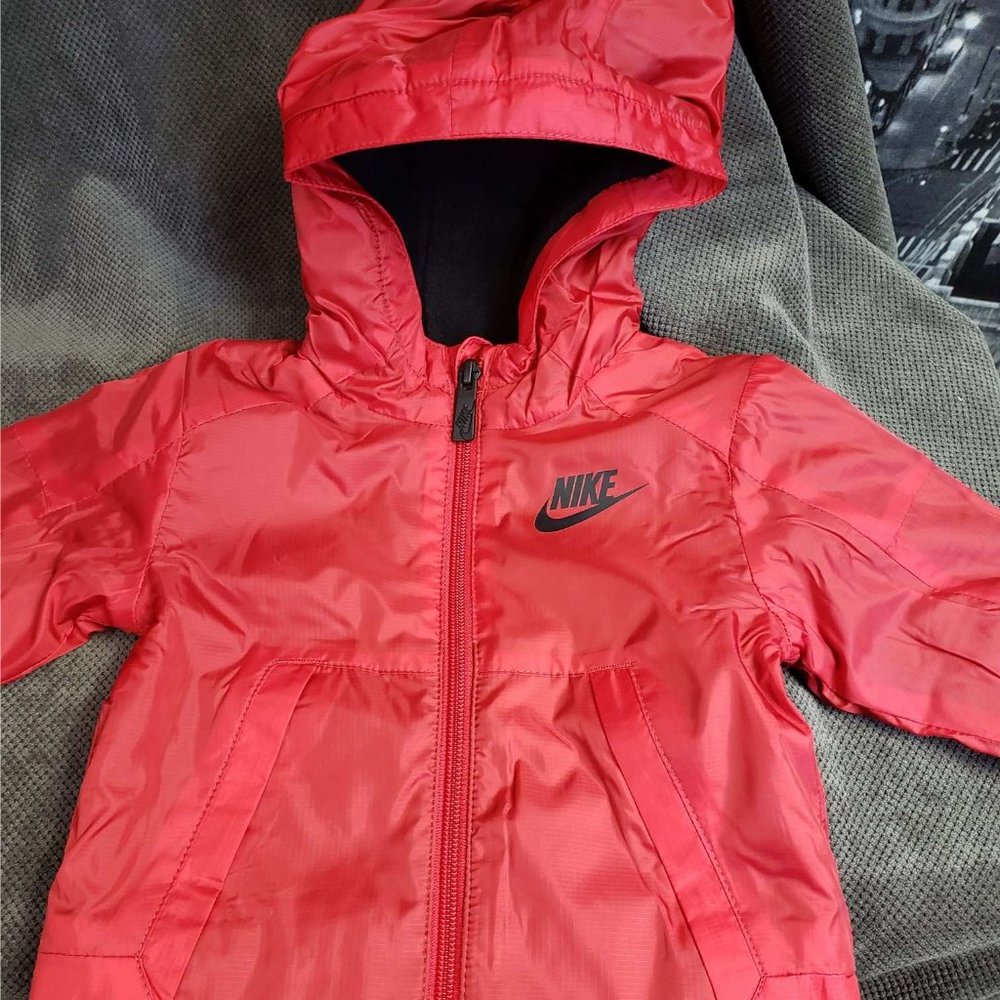 Nike Red Water Resistant Jacket 12M